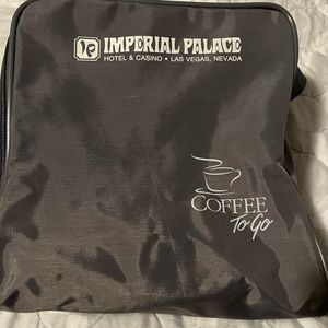 Vintage! Imperial Palace Las Vegas Toastmaster coffee to go set